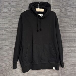 Adidas Black Heavyweight Cotton Hoodie Size XL